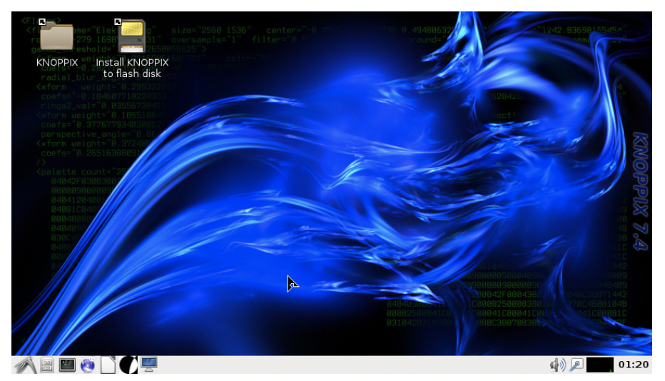 Knoppix Desktop