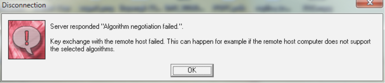 SSH Login Error SSH Login Error
